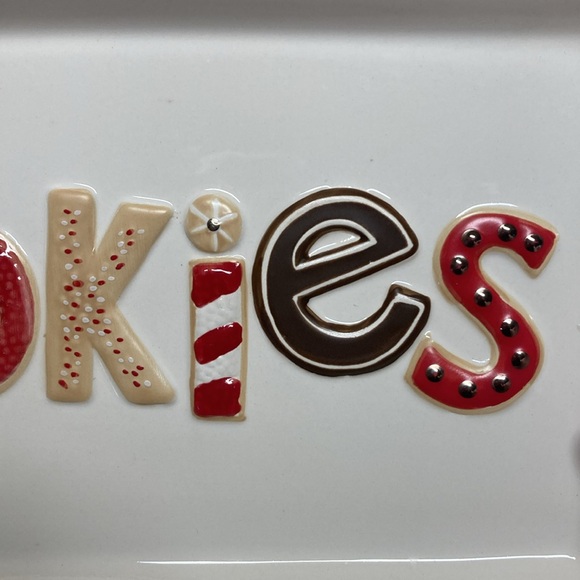 Hallmark Traveling Cookie Plate Rectangular Platter - Picture 3 of 9